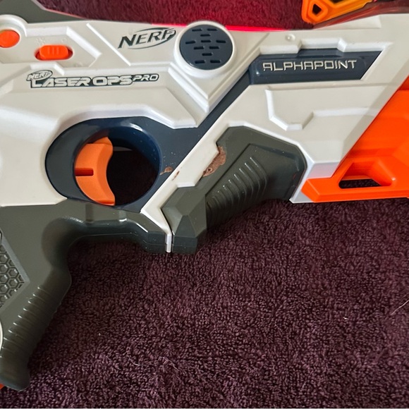 Lot of 2 Nerf guns laser ops and ultra both tested and works great alphapoint - Picture 2 of 7